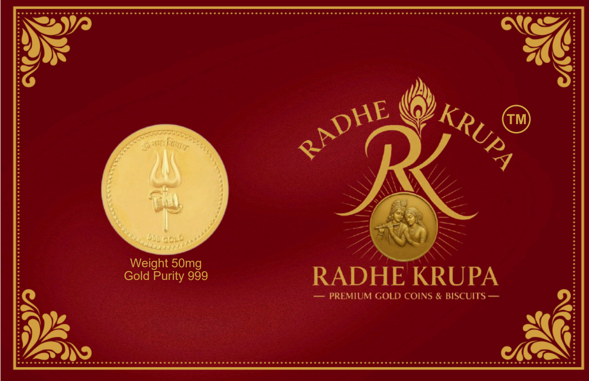 Trishul Gold Coin